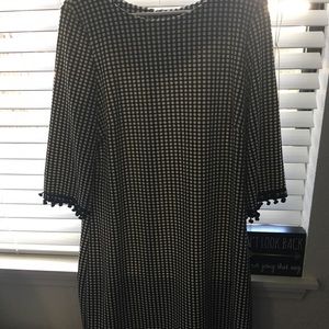 Black and White Dress